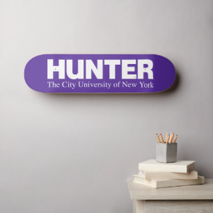 Skate Logotipo Acadêmico Hunter College CUNY