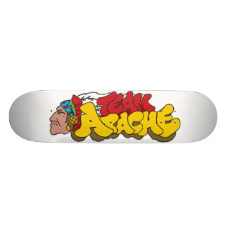 Skate Logotipo novo da plataforma de Apache da equipe