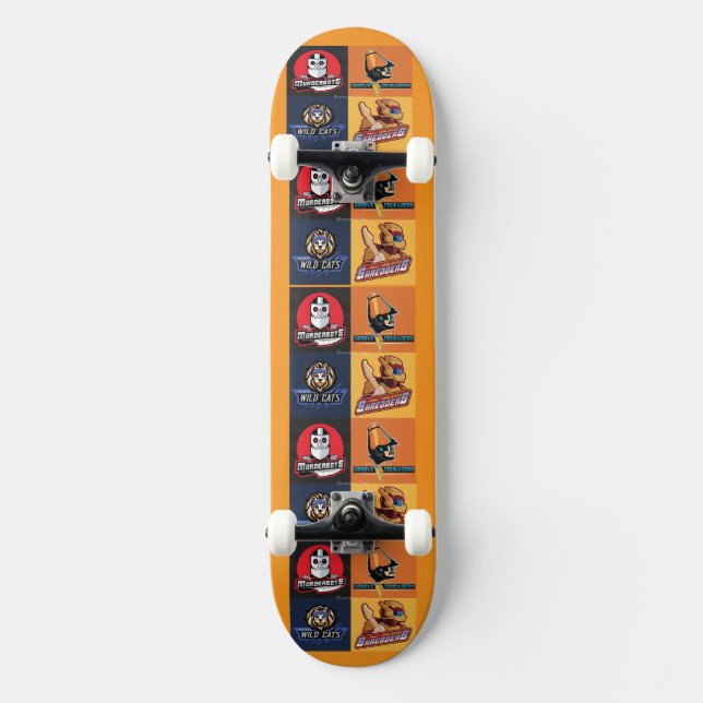SKATE LOGOTIPOS NÃO REAIS (Frente)