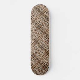 Skate Logs Empilhados