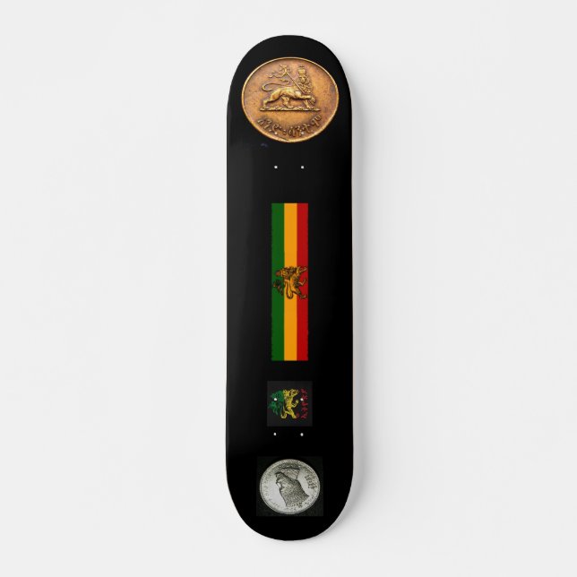 Skate LON OF JUDAH Skateboard, deck de 7¾" (Frente)