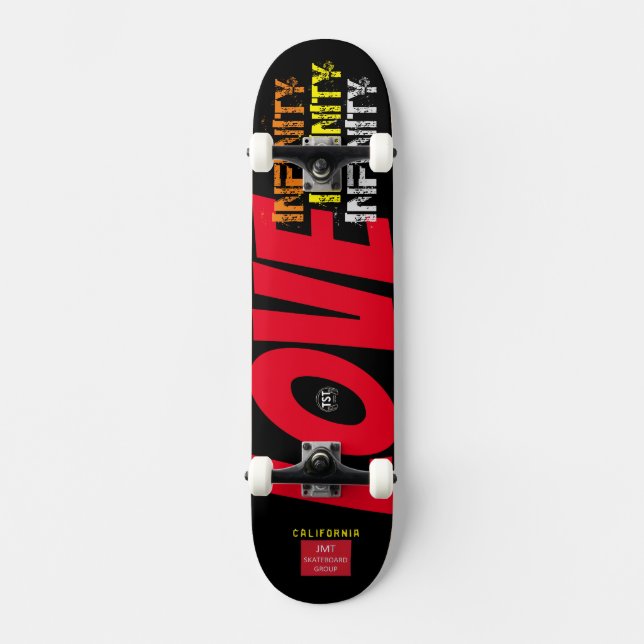 SKATE LOVE INFINITY SKATEBOARDS / JMT EUA (Frente)