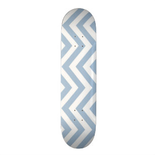 Skate Luz - Grunge azul Chevron Textured