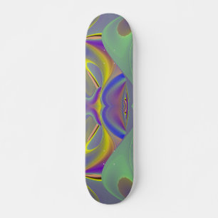 Skate Má Face, Abstrato 3D Arte Arco Arco-Íris