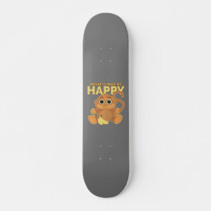 Skate Macacos Me Fazem Feliz