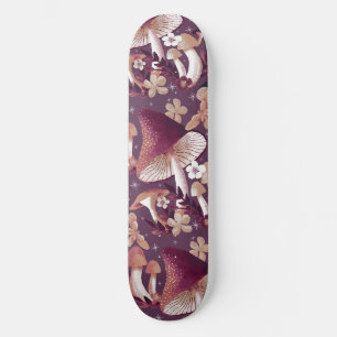 Skate Mágico Cogumelo Roxo