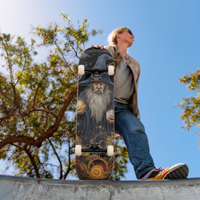 Skate Mágico Feiticeiro Gótico (Ao ar livre 1)