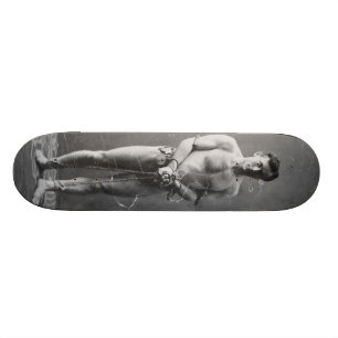 Skate Mágico Harry Houdini que está nas correntes
