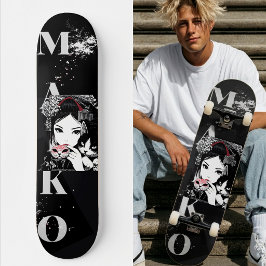 Skate MAKO Maiko Geisha Cherry Blossoms Japanese