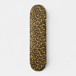 Skate Manchas de Leopardo Padrão de Onça Dourada