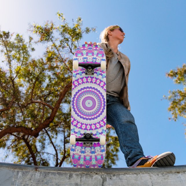 Skate Mandala Boho (Ao ar livre 1)