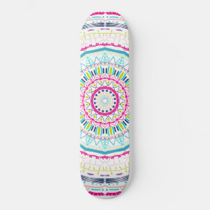Skate mandala colorida