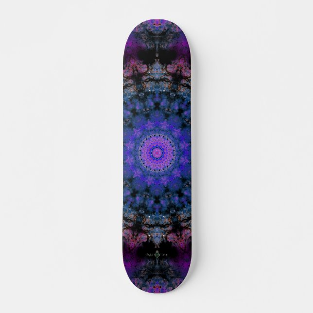 Skate Mandala da Nebulosa Escura (Frente)