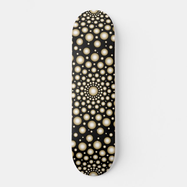 Skate Mandala de Círculos (Frente)