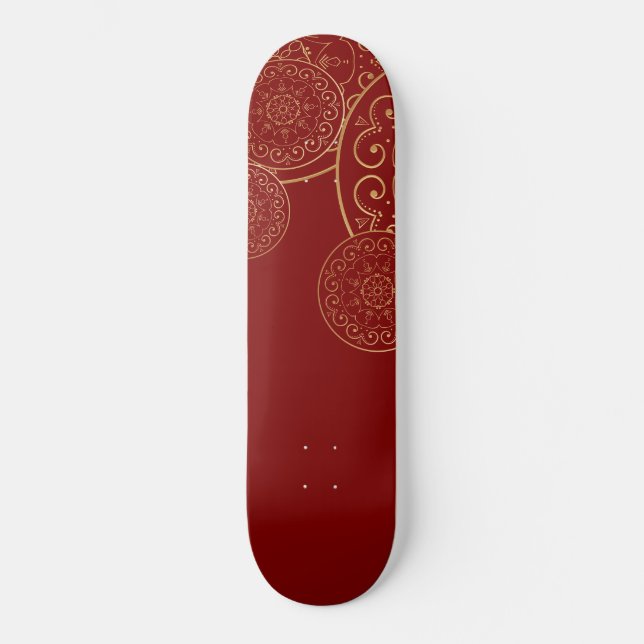 Skate Mandala de Luxo 50 (Frente)