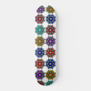 Skate Mandala em várias cores