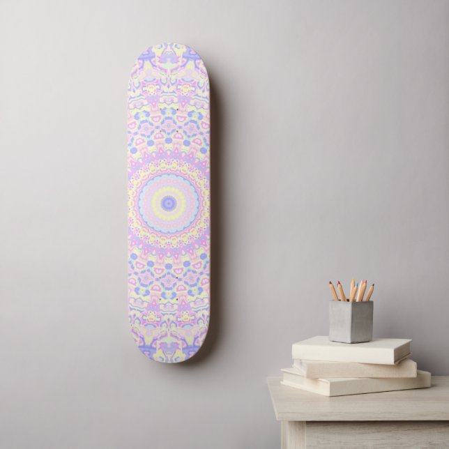 Skate Mandala Hippie   (Arte de parede)