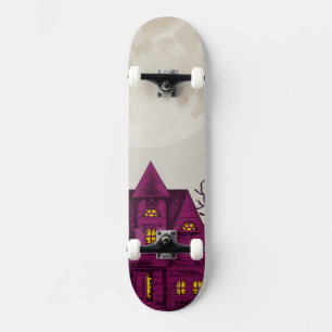 Skate Mansão Assombrada de Halloween Assustadora Lua Che