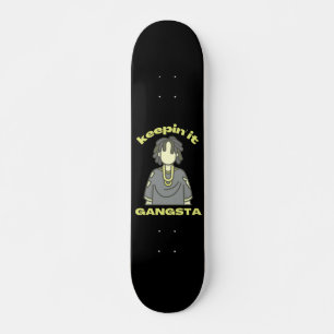 Skate MANTENDO GANGSTA engraçado hiphop urbano