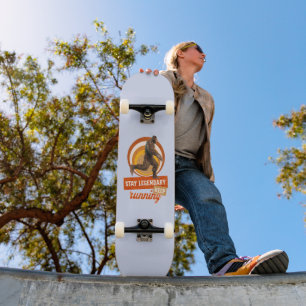 Skate Mantenha-Se Legendário, Continue Correndo Engraçad