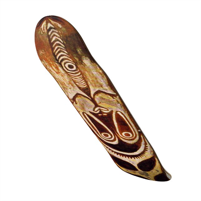 Skate Maori Escudo Tribal (Frente)