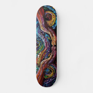 Skate Mãos/Olhos - Estilo aborígene - Decodificação do s