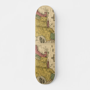 Skate Mapa 1685 - Nova Bélgica, O Novo Mundo, Nova Ingla