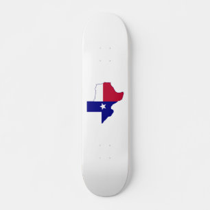 Skate Mapa da Bandeira do Texas