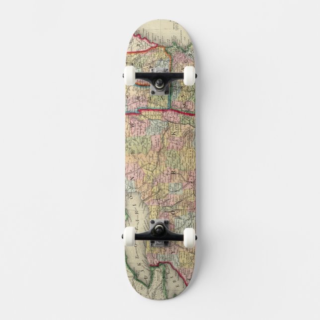 Skate Mapa do condado dos estados de New York (Frente)