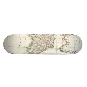 Skate Mapa do vintage de Ireland (1771)