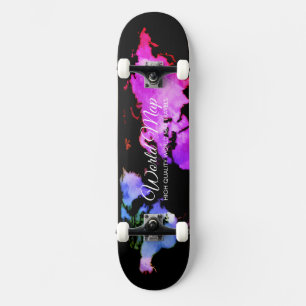 Skate Mapas Mundiais Únicos Viagens Globo Agente de Viag