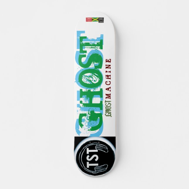 SKATE MÁQUINA GHOST /TST /JMT SKATEBOARDS / IPIX (Frente)