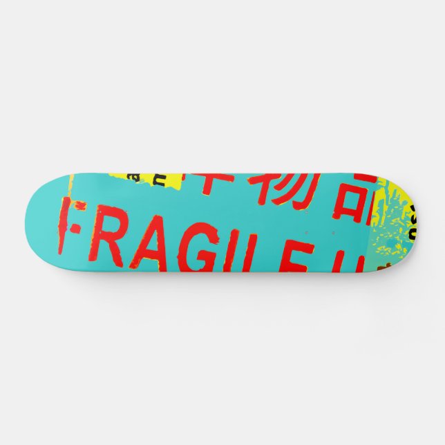 Skate Marcações FRÁGIIS - Pacote descascado torn (Horz)