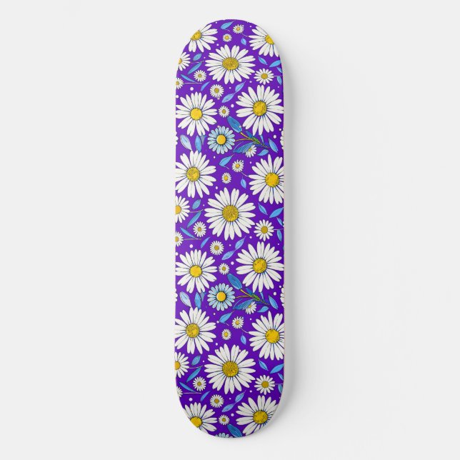 Skate Margaridas e Folhas (Frente)
