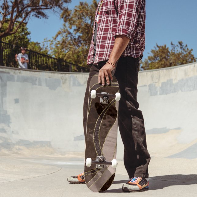 Skate Mármore Ágata Dourado Glam 4 (Ao ar livre 2)