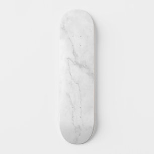 Skate Mármore Branco Moderno