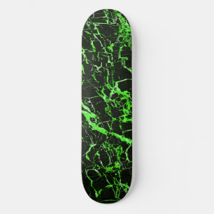 Skate Mármore Verde e Negro,