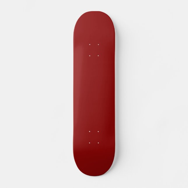 Skate Marrom vermelho (Frente)