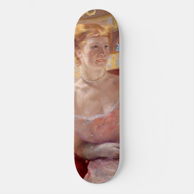 Skate Mary Cassatt - Mulher com Colar de Pérolas num cam (Frente)