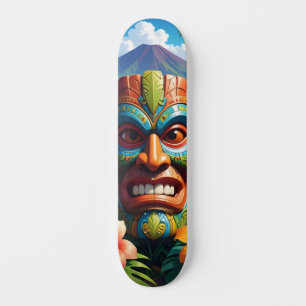 Skate Máscara Tiki