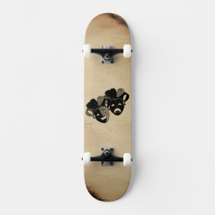 Skate Máscaras de Teatro de Comédia e Tragédia