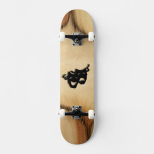 Skate Máscaras Russas de Comédia e Teatro Tragédia