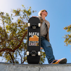 Skate Matemática é um Pedaço de Bolo Pi Dia Divertido