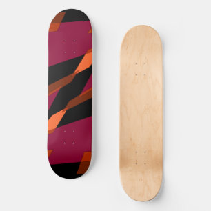 Skate Mazipoodles Abstraction Perspective Black Magenta