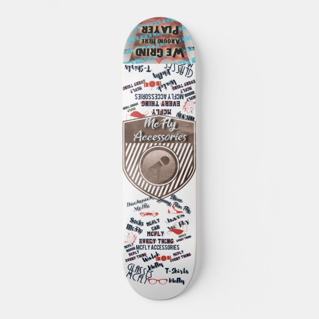 Skate McFly Shield Tudo McFly (Frente)