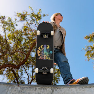Skate Meditação Espiritual de Energia Cósmica Chakra Col