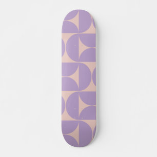 Skate Meio século moderna de Lavanda de padrão