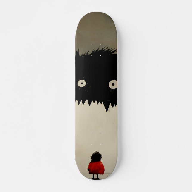 Skate Menina e o Monstro (Frente)