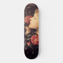 Menina Escolhendo uma Flor Bonita (por G.F. Watts)