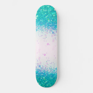 Skate Mermaid Princess Glitter #2 (Faux Glitter) #art